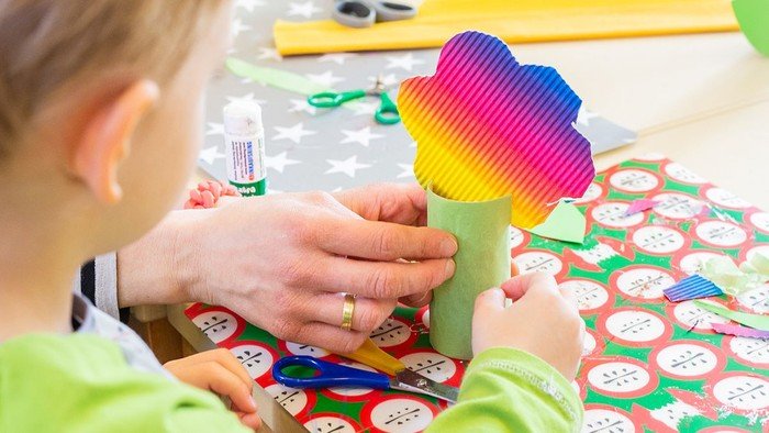 Basteln in der EKG Pichelsdorf