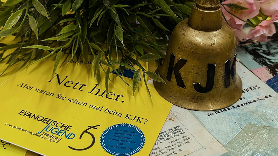 KJK-Glocke, Flyer "Nett hier. Aber waren Sie schon mal beim KJK?"