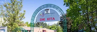 Eingang der Kita in Paul Gerhardt