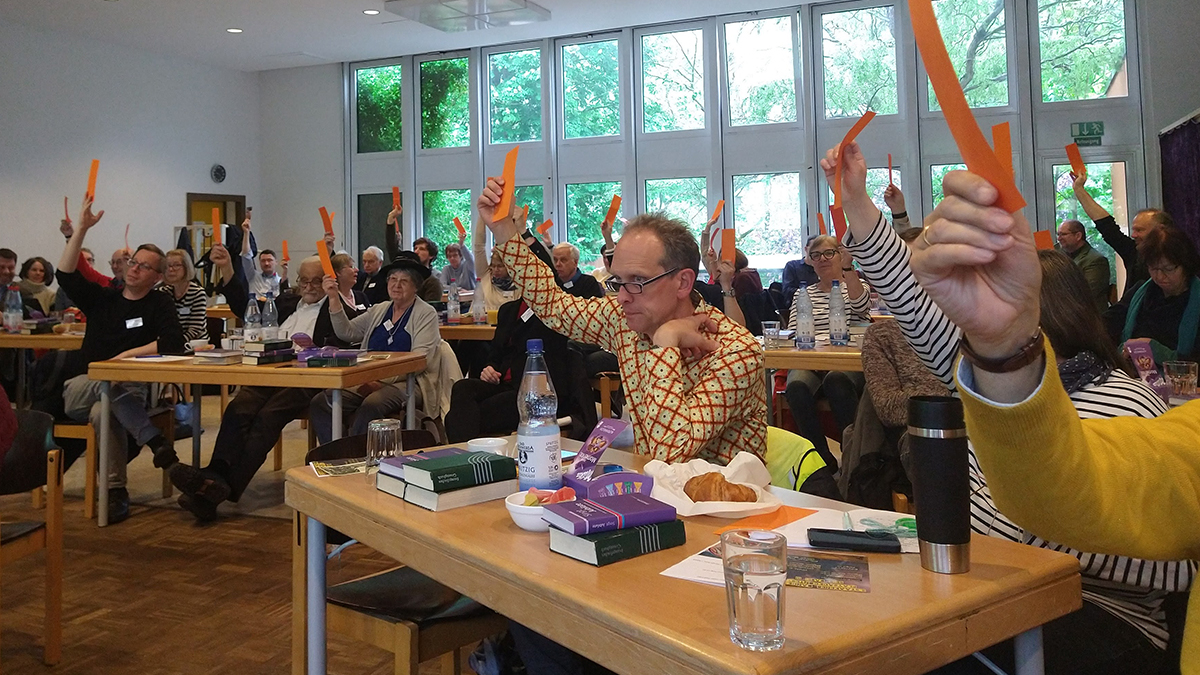 Symbolbild: Abstimmung bei der Kreissynode