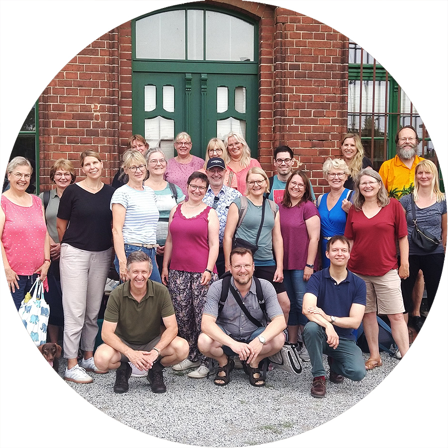 Mitarbeitende des Kirchenkreises beim Ausflug