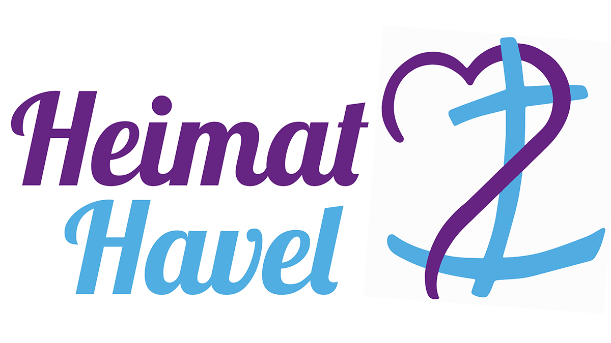 Logo HeimatHavel: Ein Herz und ein Anker